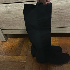 Stuart Weitzman Black suede boots